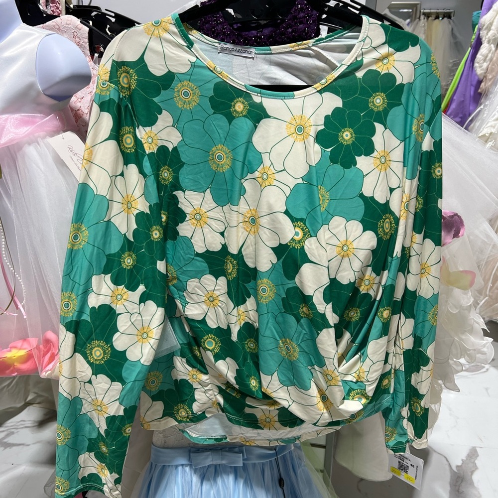New with tags Blanco Azzahar blouse